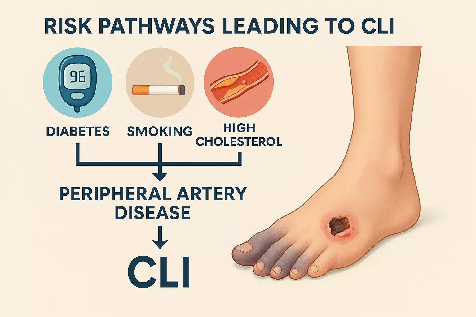 peripheral artery disease and CLI